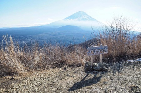【画像】パノラマ台から見た富士山